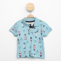 Camisa Polo Infantil Kyly Estampada Menino - Milon