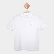 Camisa Polo Infantil Lacoste Manga Curta Masculina