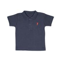 Camisa polo Infantil manga curta cãozinho - Yuk's