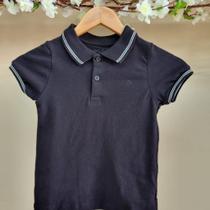 Camisa Polo Infantil Manga Curta Ogochi Essencial Slim