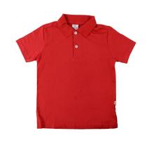 Camisa Polo Infantil Masculina Brandili Vermelha - 800910