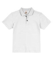 Camisa Polo Infantil Masculina Trick Nick Branco - Trick Nick Básicos
