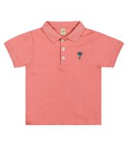 Camisa Polo Infantil Masculina Trick Nick Laranja