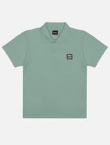 Camisa Polo Infantil Menino Básica Verde Catavento