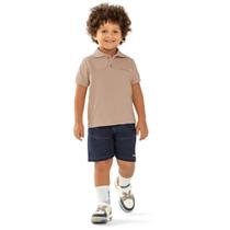 Camisa Pólo Infantil Menino Camurça - Angerô