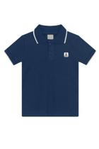 Camisa polo infantil menino em piquet Mundi