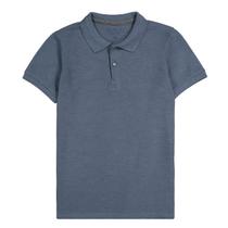 Camisa Polo Infantil Menino Essencial Azul Prusia Ogochi Camisa Polo Infantil Menino Essencial Azul Prusia Ogochi