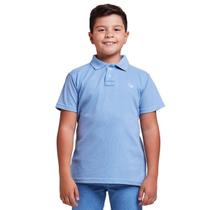 Camisa Polo Infantil Menino Manga Curta Algodão