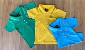 Camisa Polo Infantil Menino Masculina pl001