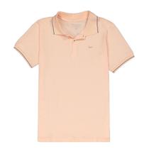 Camisa Polo Infantil Menino Piquet Salmão Ogochi Camisa Polo Infantil Menino Piquet Salmão Ogochi
