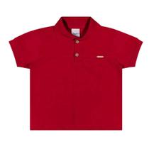 Camisa Pólo Infantil Menino Vermelho - Angerô Camisa Pólo Infantil Menino Vermelho - Angerô