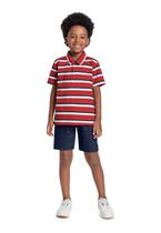 Camisa Polo Infantil para Menino Bee Loop