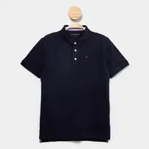 Camisa Polo Infantil Tommy Hilfiger Menino Camisa Polo Infantil Tommy Hilfiger Menino