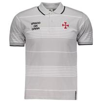 Camisa Polo Infantil Vasco da Gama Fio Tinto