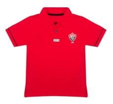 Camisa Polo Infantil Vitória-BA Vermelha Oficial Camisa Polo Infantil Vitória-BA Vermelha Oficial