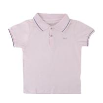 Camisa Polo Infanto Juvenil Masculina Ogochi Slim Rosa