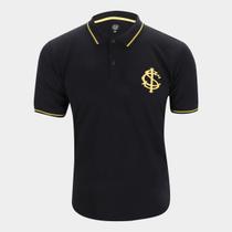 Camisa Polo Internacional RetrôMania Ouro Vintage Masculina Camisa Polo Internacional RetrôMania Ouro Vintage Masculina