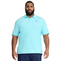 Camisa polo IZOD Advantage Performance para homens azul XXL