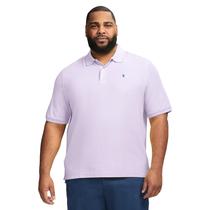 Camisa polo IZOD Advantage Performance para homens Viola Large Tall