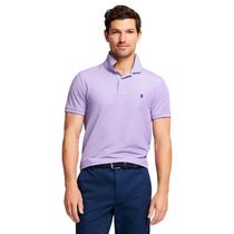 Camisa Polo IZOD Advantage Slim-Fit Dahlia Morado Talla L