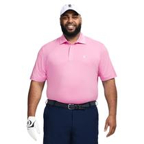 Camisa Polo IZOD Swingflex de Malla para Hombre Grande y Alto en Color Rosa Prisma