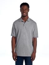 Camisa polo Jerzees SpotShield para homens Oxford tamanho M