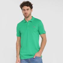 Camisa Polo Lacoste Com Patch Logo Masculina