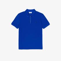 Camisa polo Lacoste de insígnia de algodão de caimento regular Camisa polo Lacoste de insígnia de algodão de caimento regular