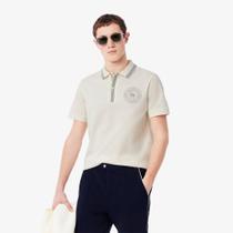 Camisa Polo Lacoste L.12.12 Badge Print, ajuste regular Camisa Polo Lacoste L.12.12 Badge Print, ajuste regular