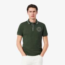 Camisa Polo Lacoste L.12.12 Badge Print, ajuste regular Camisa Polo Lacoste L.12.12 Badge Print, ajuste regular