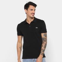 Camisa Polo Lacoste Slim Fit Piquet Masculina Camisa Polo Lacoste Slim Fit Piquet Masculina