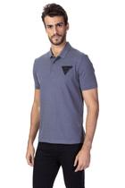 Camisa Polo Logo Mosaico Guess