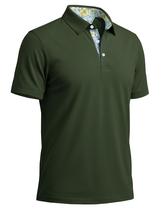 Camisa polo MAGNIVIT Lightweight Performance para homens ArmyGreen L Camisa polo MAGNIVIT Lightweight Performance para homens ArmyGreen L