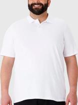 Camisa Polo Malwee 1000087849 Masculina Plus Size Meia Malha T. G1/G3