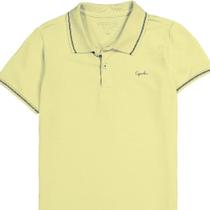 Camisa Polo Manga Curta Infantil da Ogochi Essencial Slim