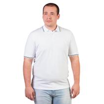 Camisa Polo Manga Curta Masculina 007490006 Slim Ogochi Branca