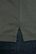 Camisa Polo Manga Longa Malha Slim Fit - Verde Escuro