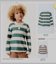 Camisa Polo Manga Longa Masculina Infantil Hering