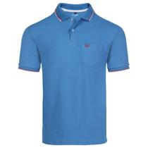 Camisa Polo Masc. Básica 100% Algodão C/B Vilejack VMGP0112