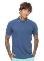 Camisa Polo Masc. Premium Yacht Master - Azul Denin