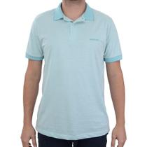 Camisa Polo Masculina Applicato Atenas Tropical Verde - APT3