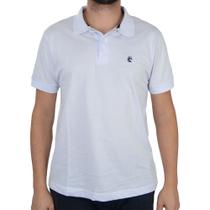 Camisa Polo Masculina Applicato Branca - BAS002