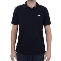 Camisa Polo Masculina Applicato Piquet Preta - APT3505