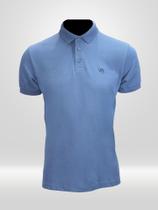 Camisa Polo Masculina Azul Infinity Camisa Polo Masculina Azul Infinity