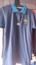 Camisa Polo Masculina Azul Marinho Tamanho P