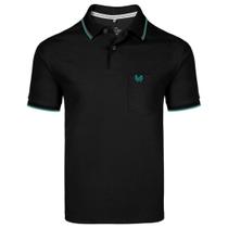 Camisa Polo Masculina Básica Com Bolso Vilejack VMGP0010