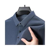 Camisa Polo Masculina Casual - Manga Curta, Respirável e Ideal para Verão e Golfe Camisa Polo Masculina Casual - Manga Curta, Respirável e Ideal para Verão e Golfe