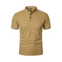 Camisa Polo Masculina Casual - Manga Curta, Solta e Respirável