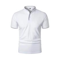 Camisa Polo Masculina Casual - Manga Curta, Solta e Respirável