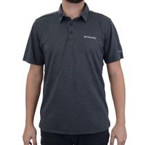 Camisa Polo Masculina Columbia MC Piquet Mini Stripe Grey - 193119